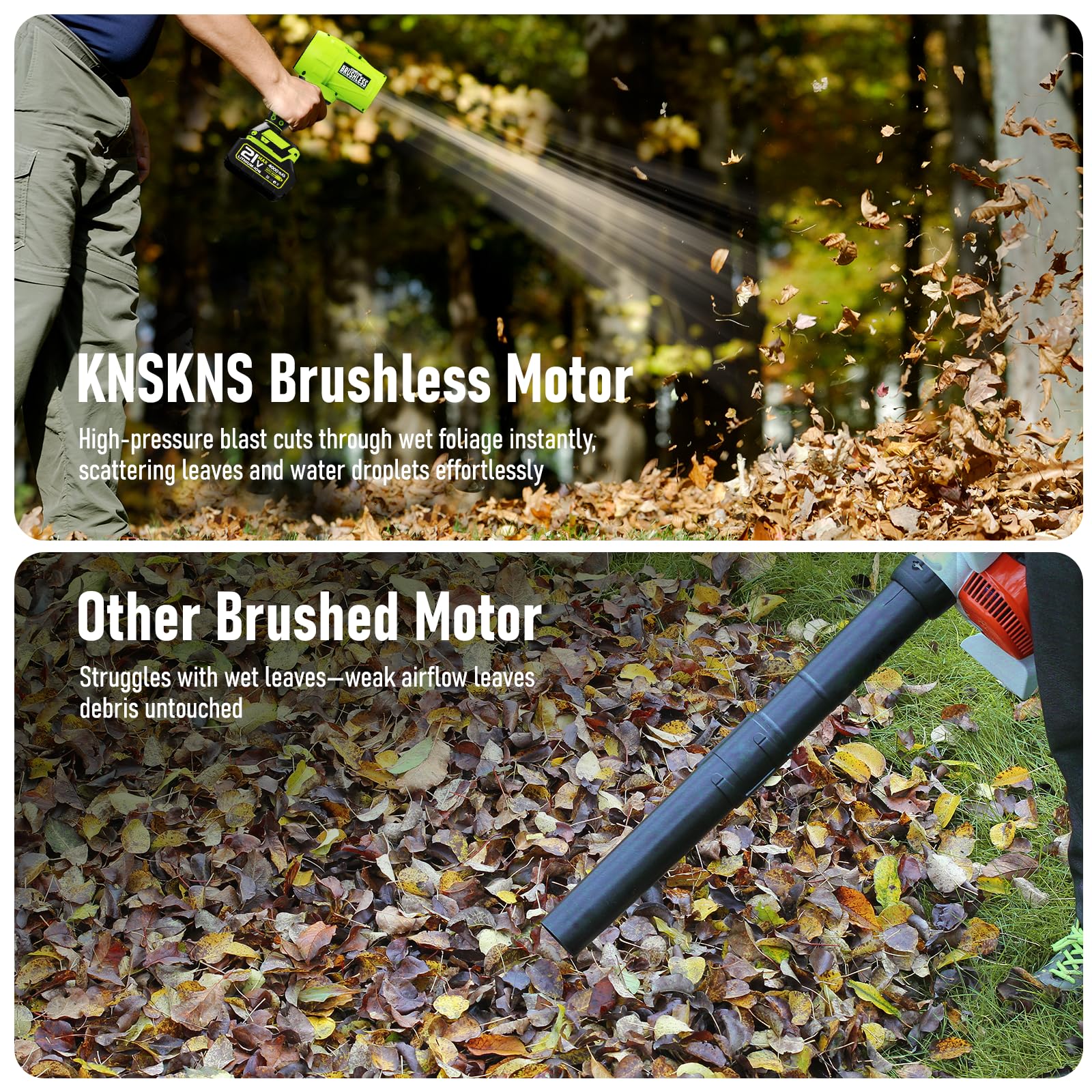 KNSKNS lightweight 2.1 lb for comfortable handling.