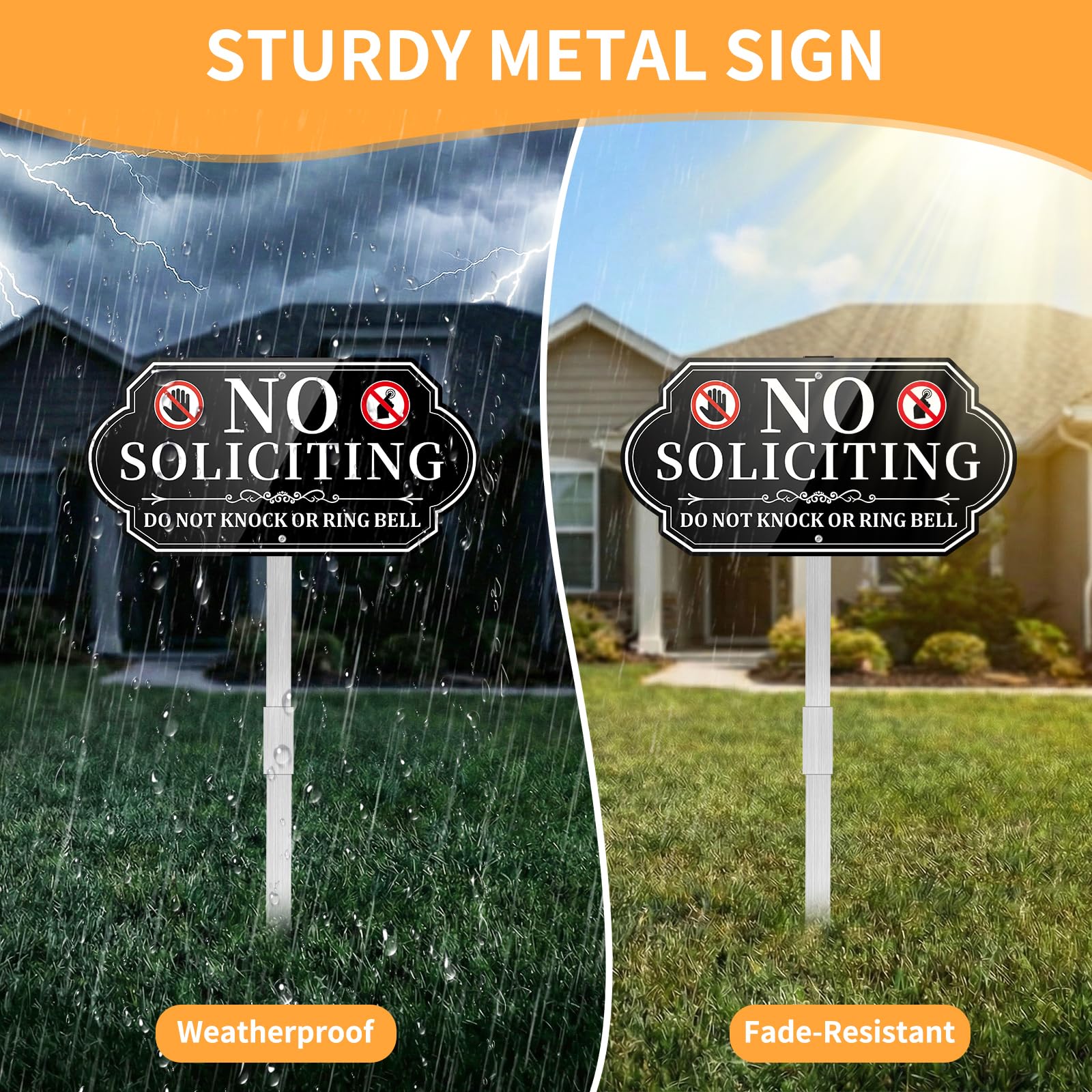 Koalaat 14x7 inch sign with UV print and rounded corners for easy readability.