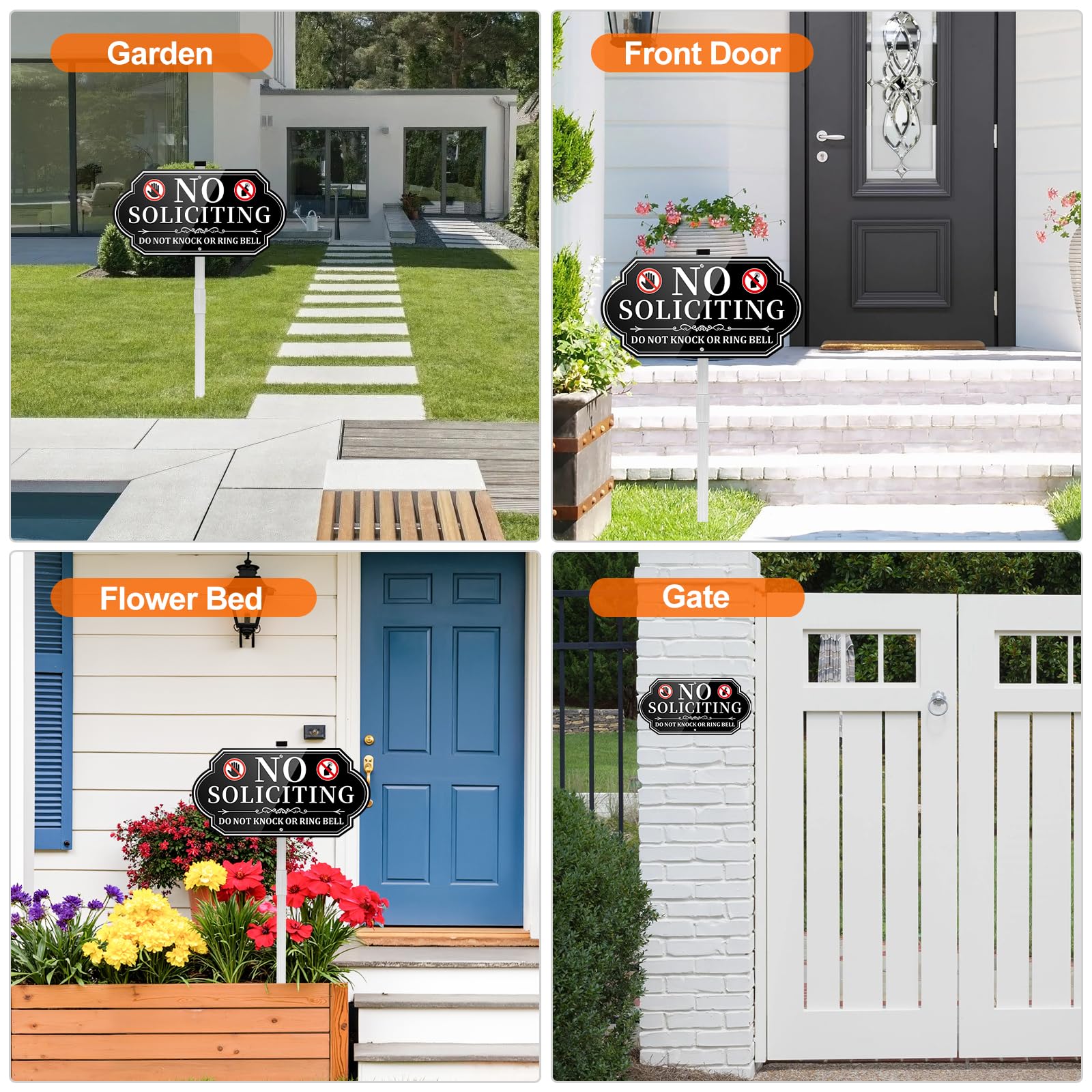 Koalaat sign includes pre-punched holes and hardware for quick, tool-free installation.