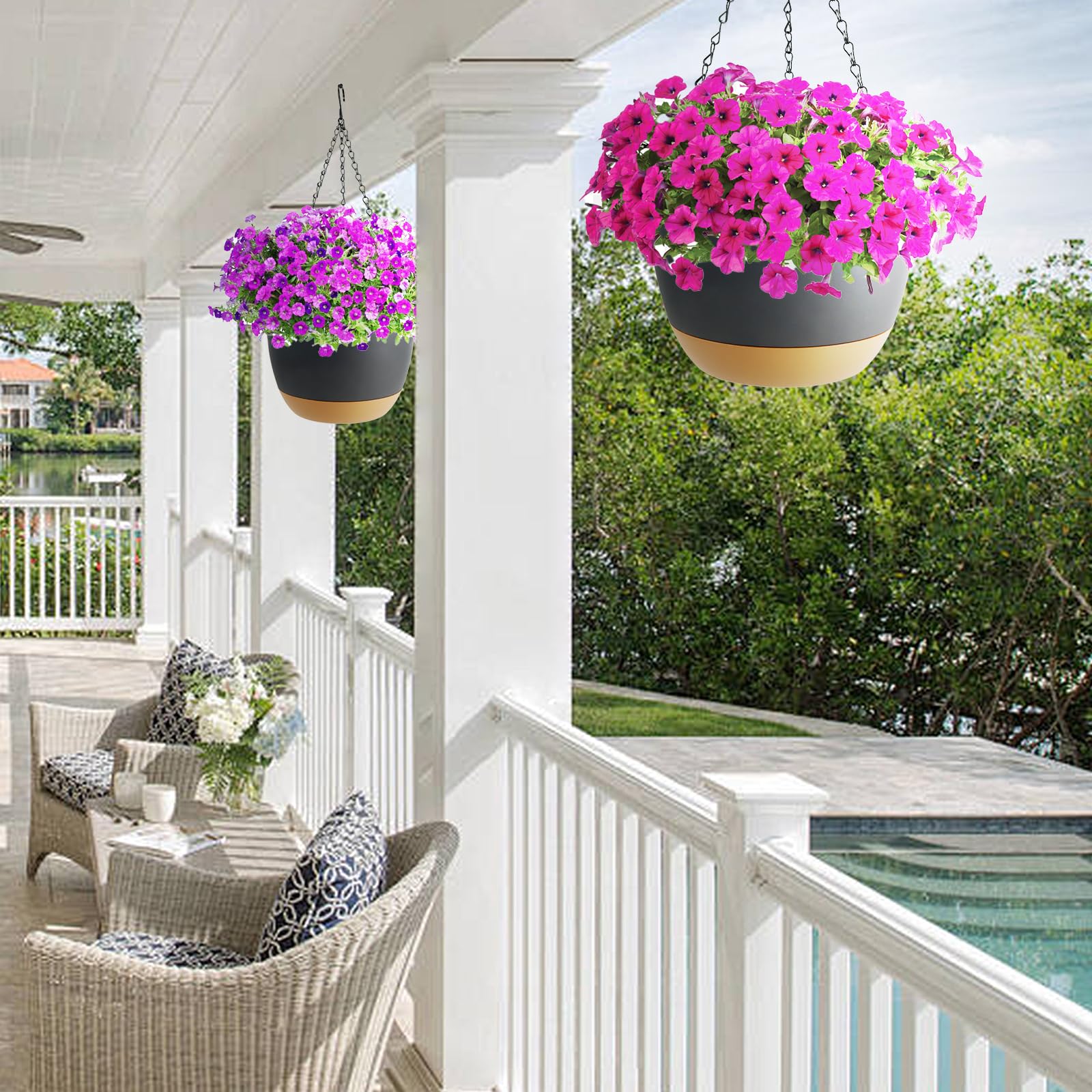 Koalaime hanging planter with bohemian hanger for chic decor options