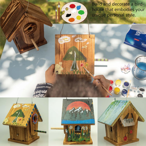 Koangle bird house ventilation design ensures dry, comfortable nesting with drainage.