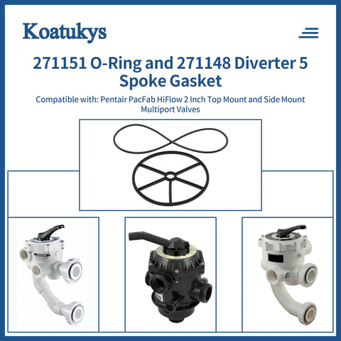 Koatukys 271151 O-ring provides durable seal against chemicals