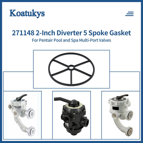 Koatukys 2-inch diverter gasket side view highlighting durable material for long service.