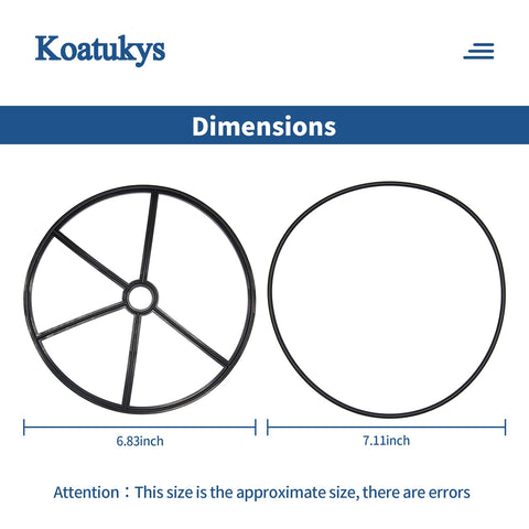 Koatukys durable rubber components resist pool chemicals