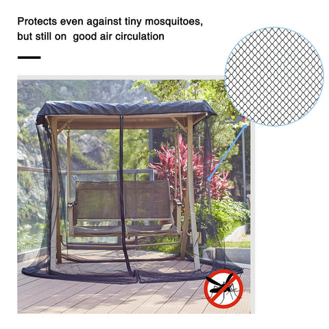Kocuos ultralight foldable netting for easy packing and travel.