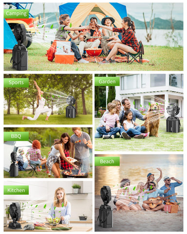 Kocyare misting fan outdoor design suitable for patios and gardens