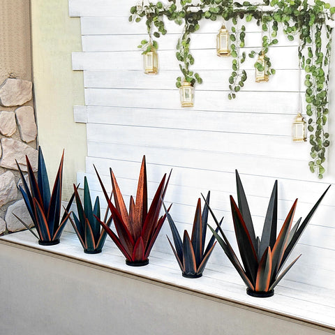 Kodibo indoor-outdoor tequila art adapts to porch, balcony, or garden areas.