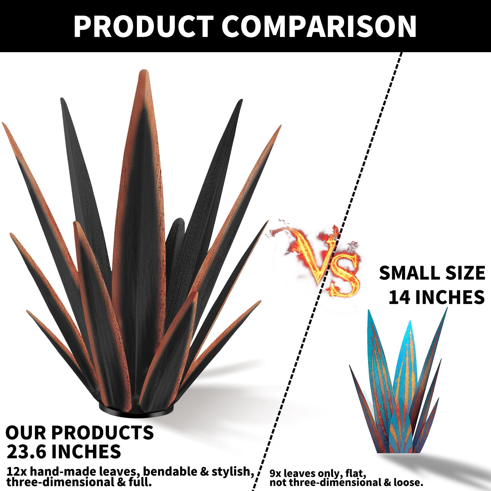 KODIBO outdoor lawn ornaments yard stakes create low-maintenance curb appeal.