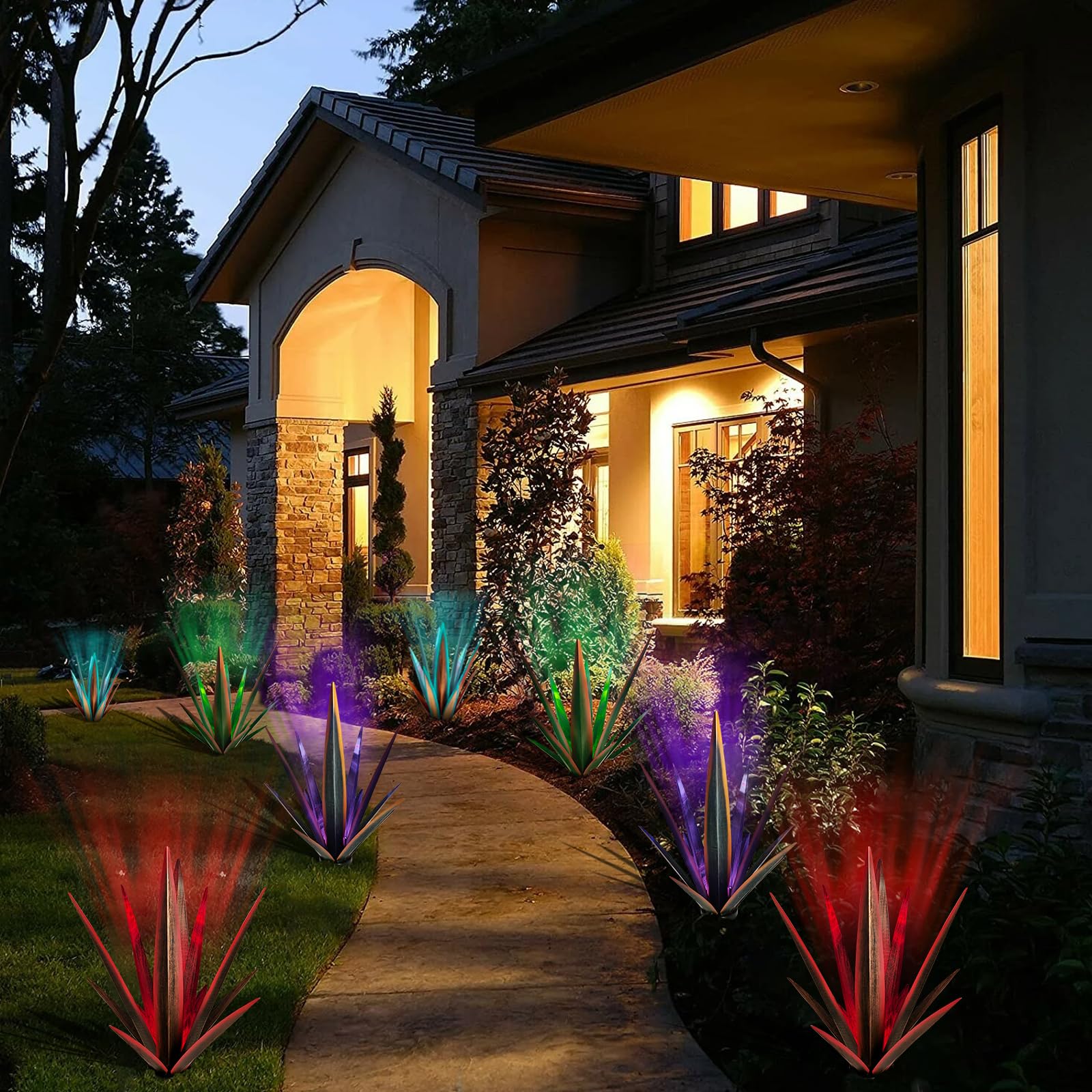 Kodibo tequila patio statue withstands rain and frost for long outdoor life.