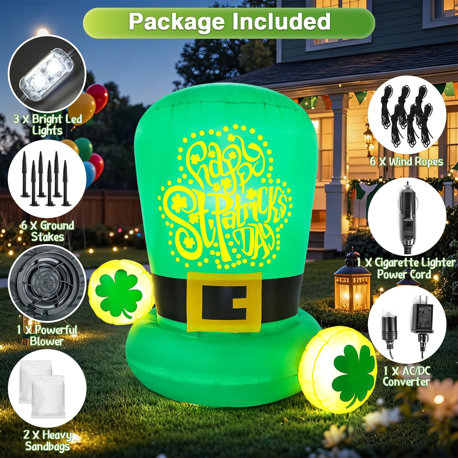 Kofero fast-inflation design enables quick setup for indoor or outdoor parties