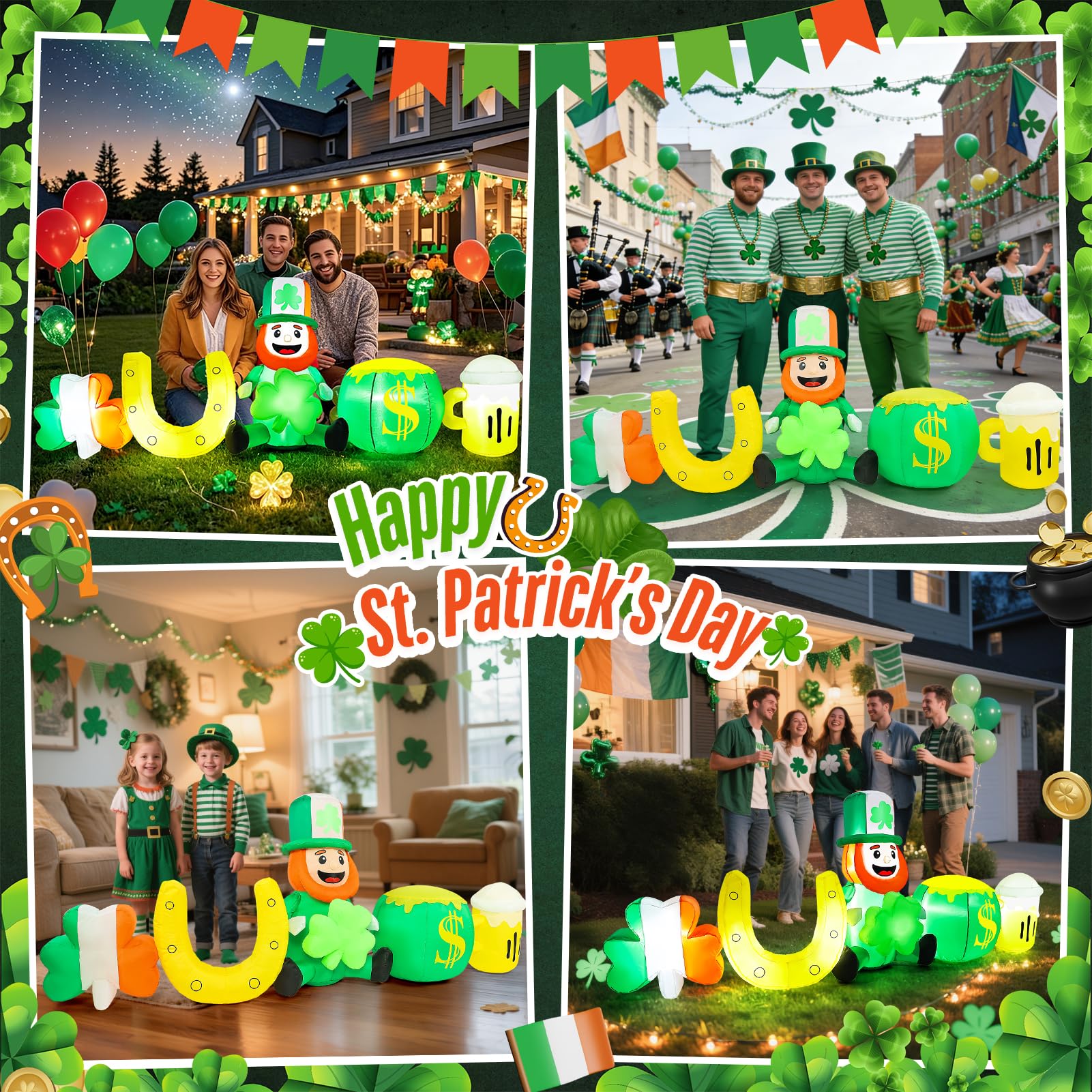 Kofero 8 ft inflatable is suitable for both indoor and outdoor display