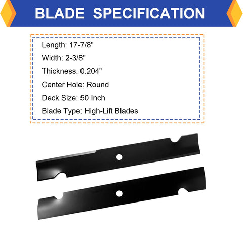 KOFINAM 54 inch cut blade for Bad Boy Mowers and MZ Magnum models.