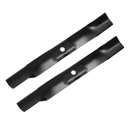 KOFINAM high-lift blade set for 42-inch deck, 2-pack, ready to install.