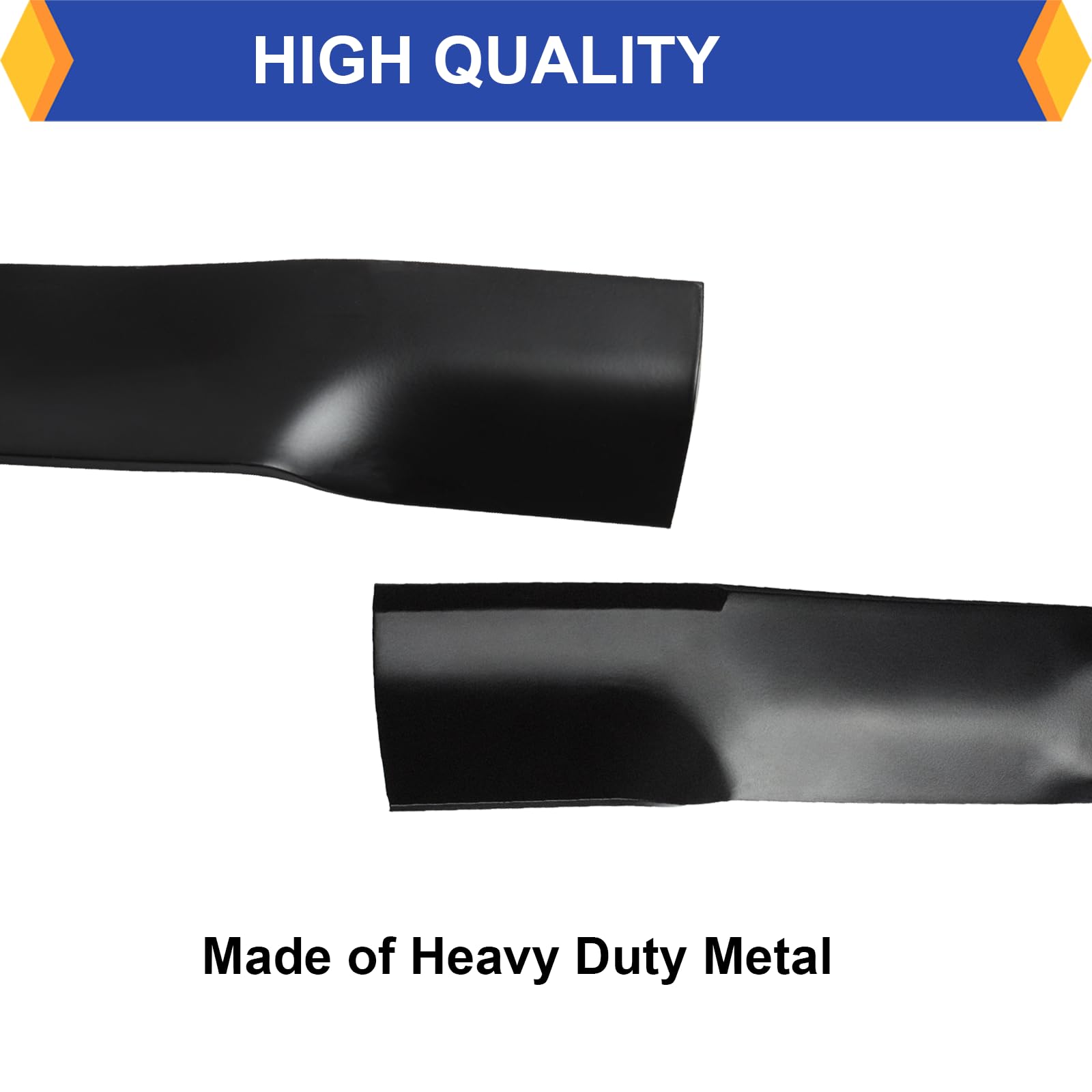 KOFINAM high-lift blades compatible with AM137327 for reliable lawn maintenance.