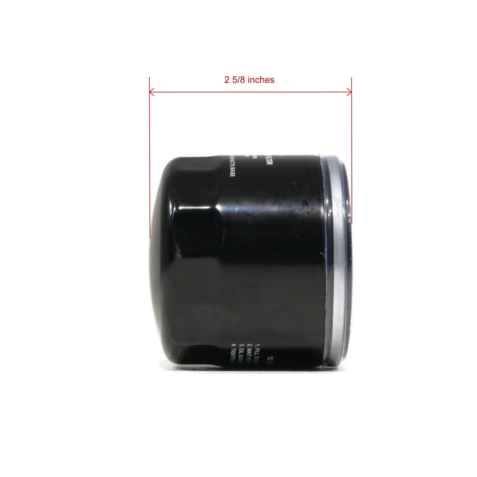 Kohler 12-050-01-S OEM oil filter close-up emphasizes genuine quality