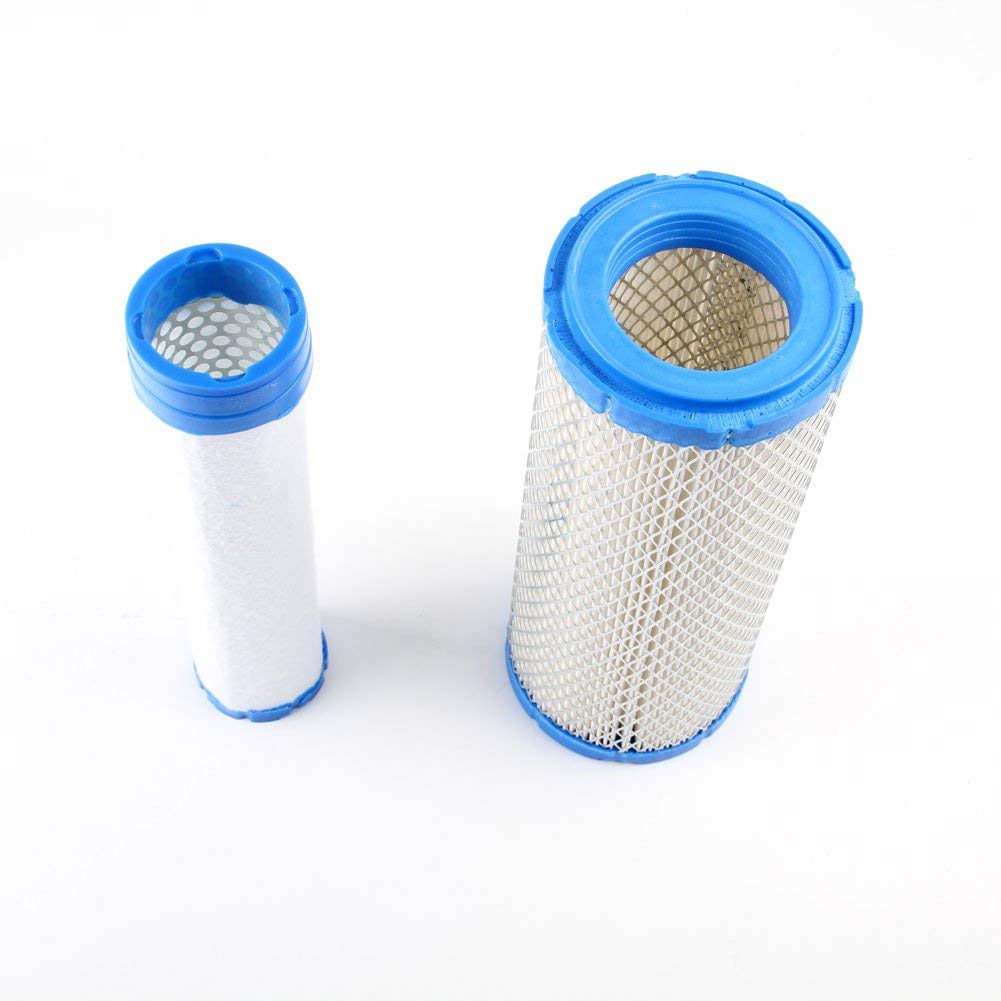 Kohler air filter pair (outer and inner) improves engine air intake for compatible mowers