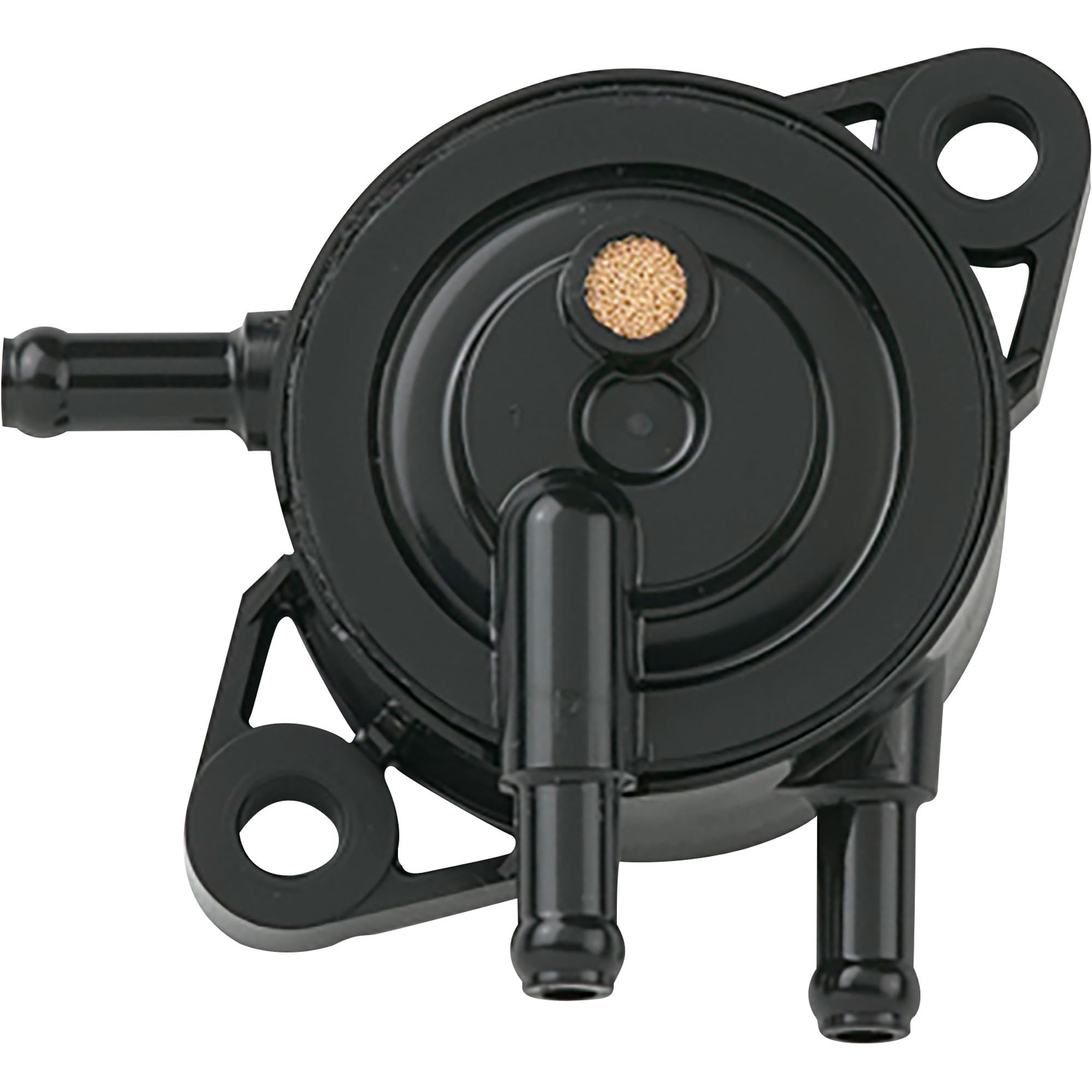 Kohler 2439316 fuel pump side view showing OEM replacement for precise fit.