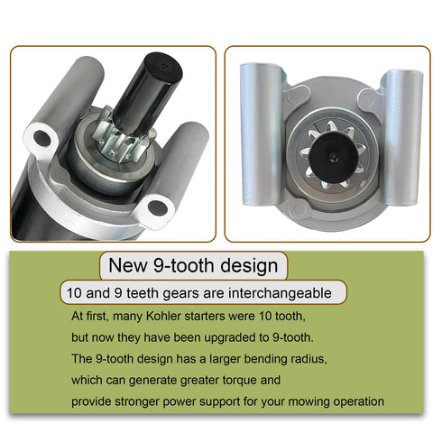 Kohler starter 12V 250A 800W provides strong startup in challenging conditions.