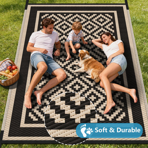 Kohree rug easy to clean and quick to dry on any surface