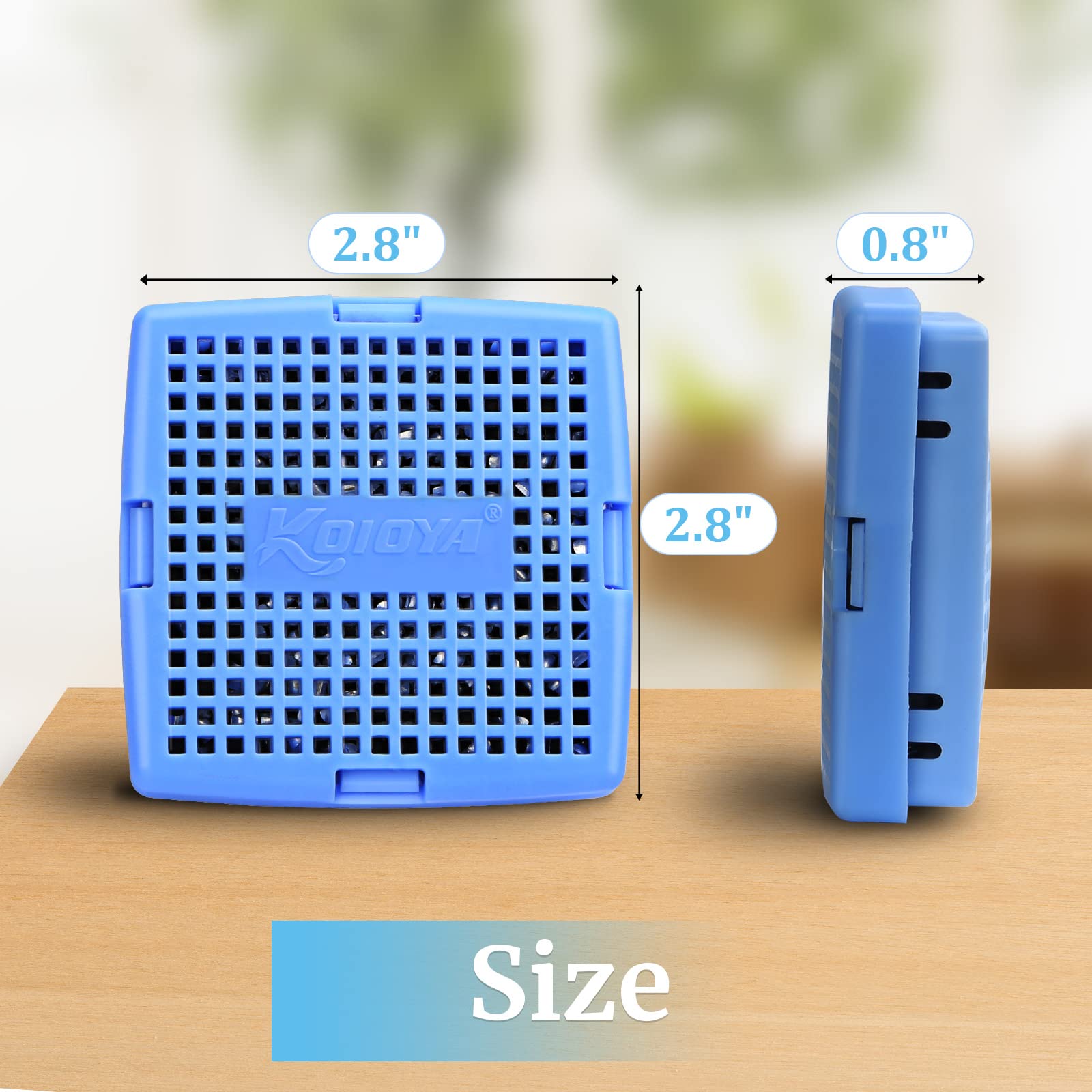 KOIOYA spa filter supports up to 500 gallons for broad compatibility.