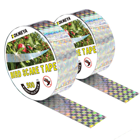 KOKMEYA Bird Scare Tape coil reflects sunlight to deter birds