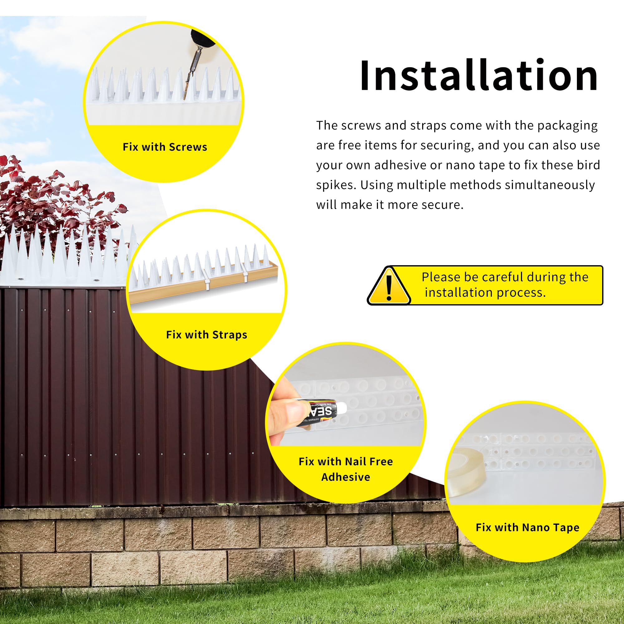 KOKMEYA Spikes brown color blend enhances exterior discreetly.
