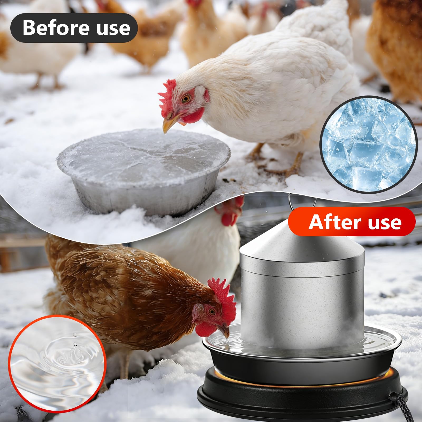 Kokopro non-conductive heated base enhances safety during daily use.