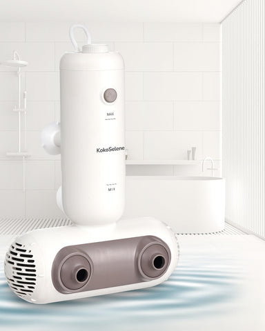 KokoSelene Bath Jets air infused bubbles for a soothing spa feel