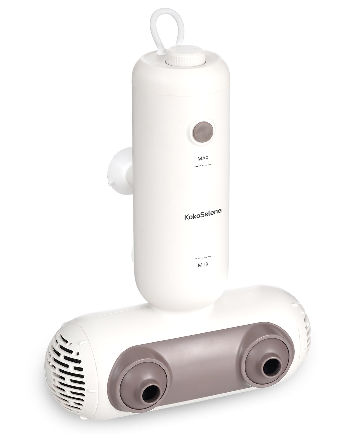 KokoSelene Bath Jets dual hydro focus on shoulders and back for targeted relief
