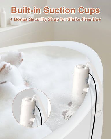 KokoSelene Bath Jets 13ft extension cord enables flexible placement