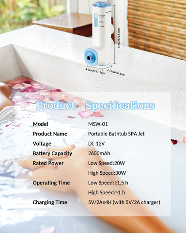 KokoSelene flowing jets mode targets deeper muscle areas for focused relief.