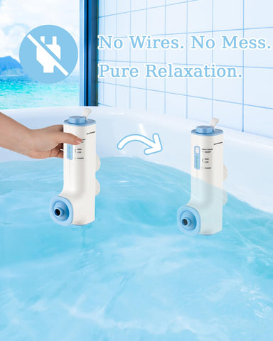 KokoSelene blue-white design complements any bathroom while enhancing relaxation routines.