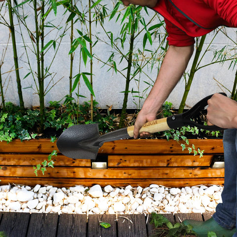 KOLEIYA ergonomic D handle reduces grip fatigue during long tasks.
