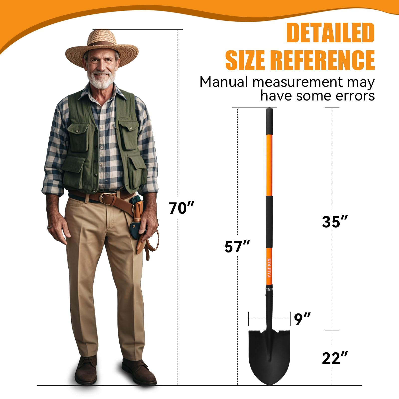 KOLEIYA ideal for planting trees and transplanting shrubs.