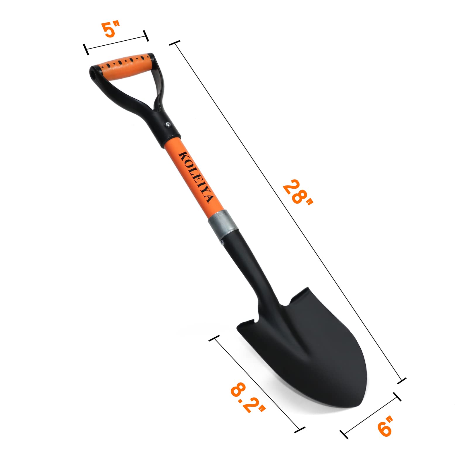 KOLEIYA Kids Shovel lightweight at 1.7 pounds.