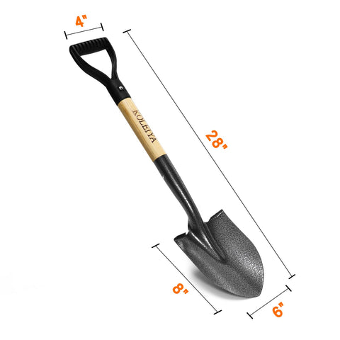 KOLEIYA metal head with high hardness withstands tough digging.