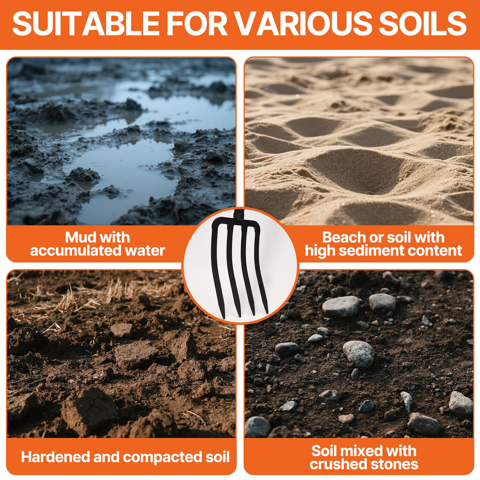 KOLEIYA rugged tool withstands rocky soil and tough tasks.