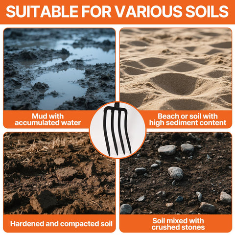 KOLEIYA rugged tool withstands rocky soil and tough tasks.