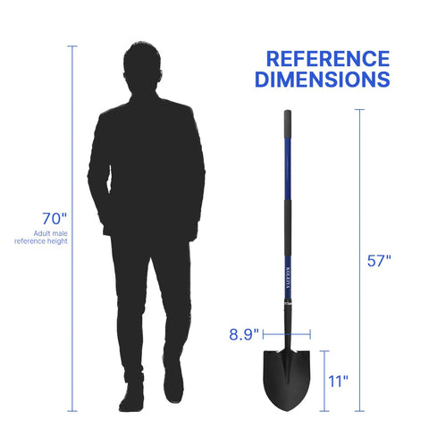 KOLEIYA shovel in soil use demonstrating versatile all-terrain performance
