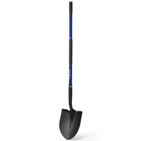 KOLEIYA shovel steel blade close-up for durable digging in tough soil