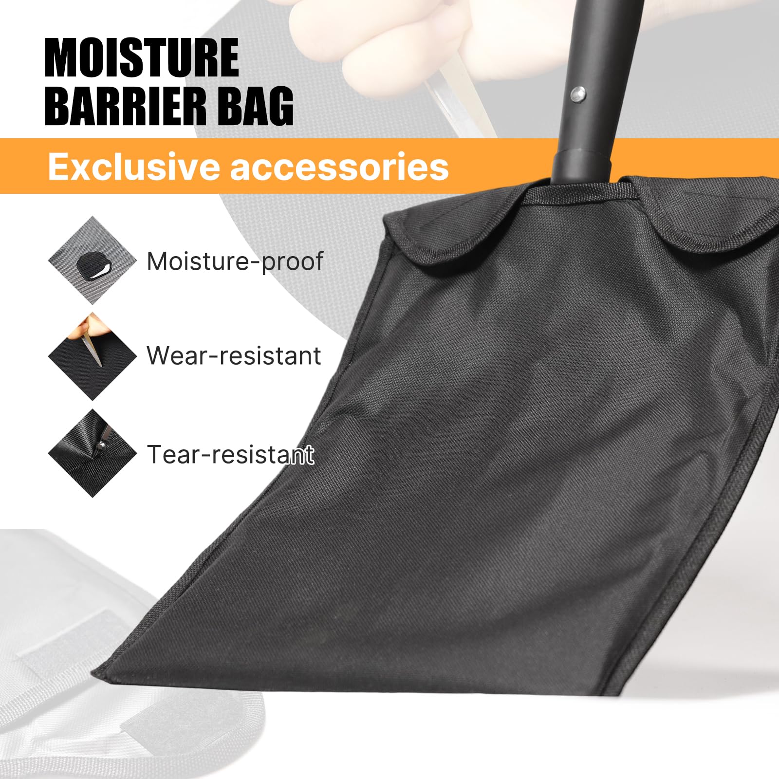KOLEIYA soft grip ergonomic handle reduces hand fatigue.