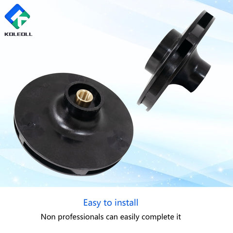 KOLEOLL 073130 impeller with packaging ready for quick replacement.