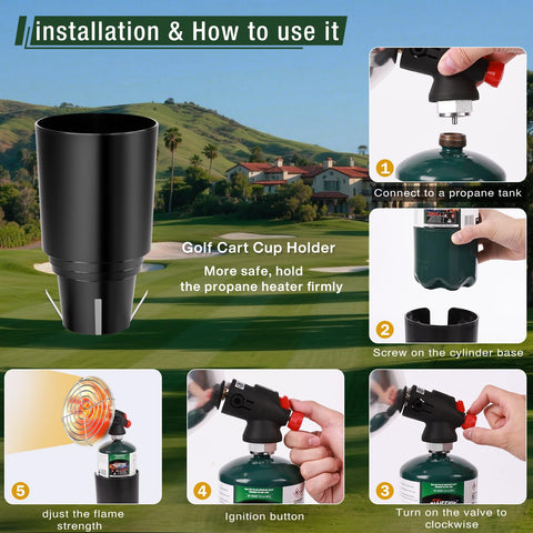 KOMAN portable heater with carrying handle for easy transport