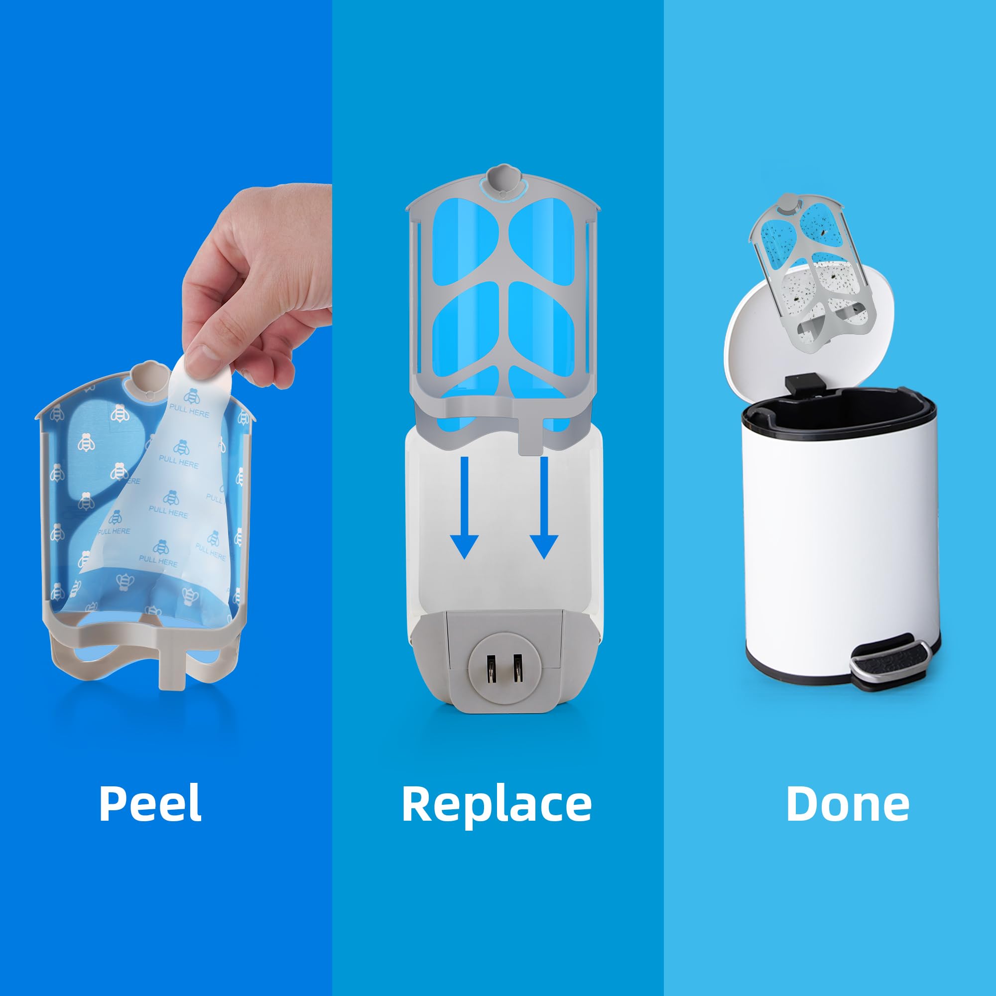 Kompoll 8-pack packaging provides ready replacements.