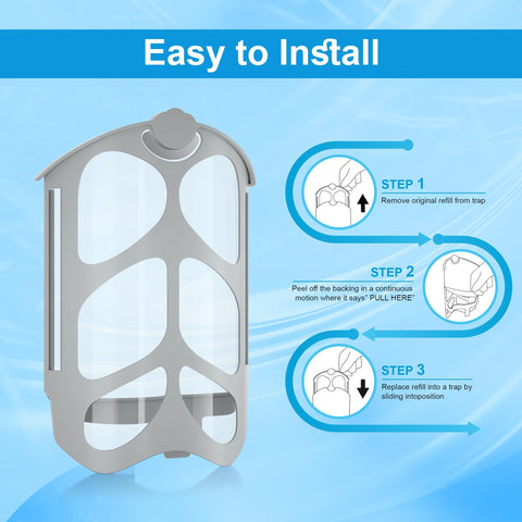 Kompoll trap-ready design supports safe, odor-free indoor use.