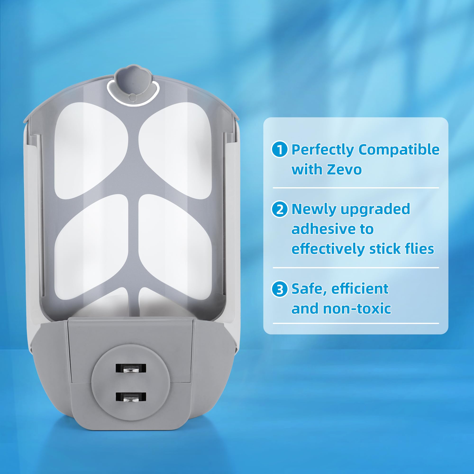 Kompoll easy plug-in replacement eliminates mess and tools.
