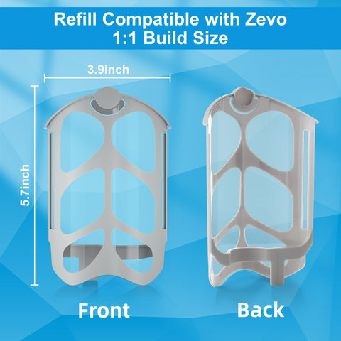 Kompoll secure-fit refills stay in place on M364/M364A/Max traps.