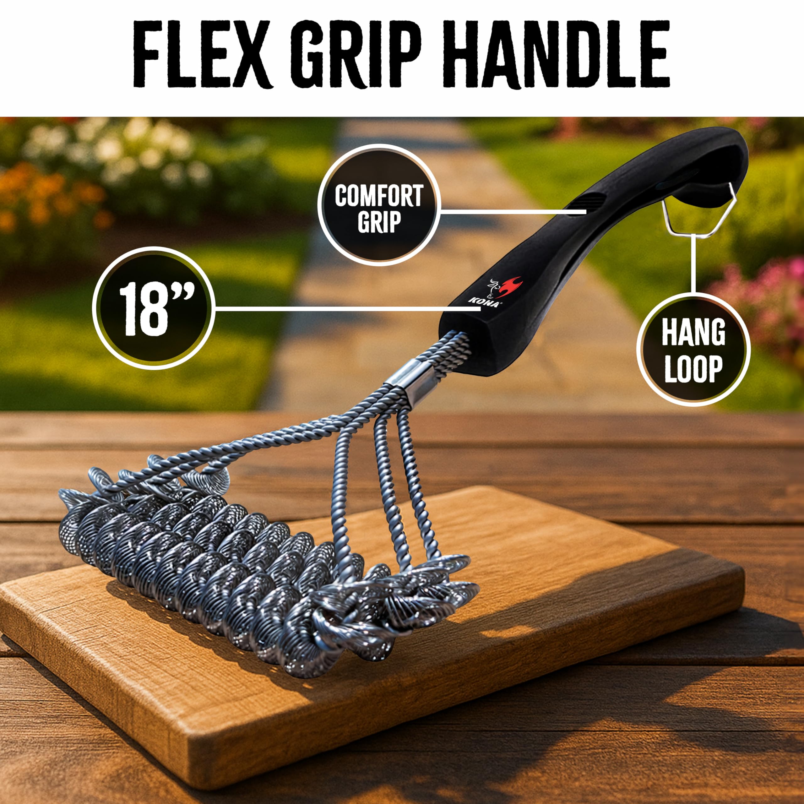 Compatible with porcelain, ceramic, infrared, Weber cast iron, and Char-Broil grills.