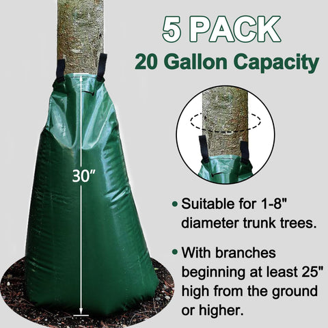 KONIGEEHRE two-bag option supports larger trees with extended irrigation.