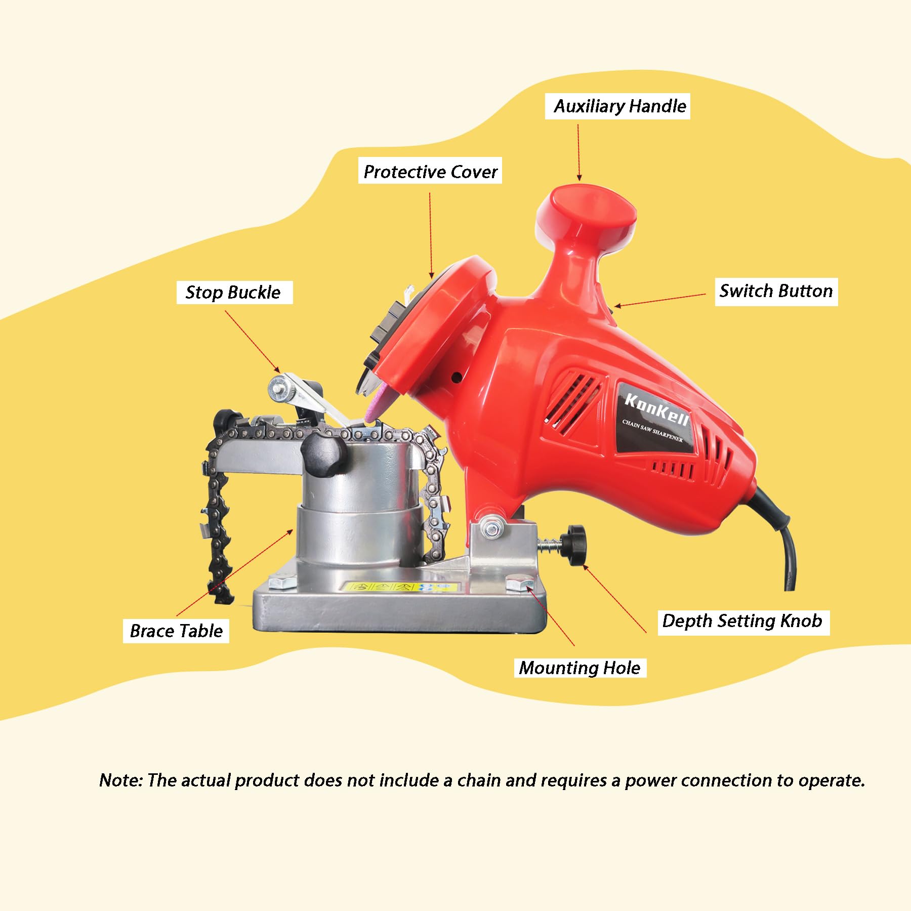 Konkell lightweight design enables on-site maintenance.